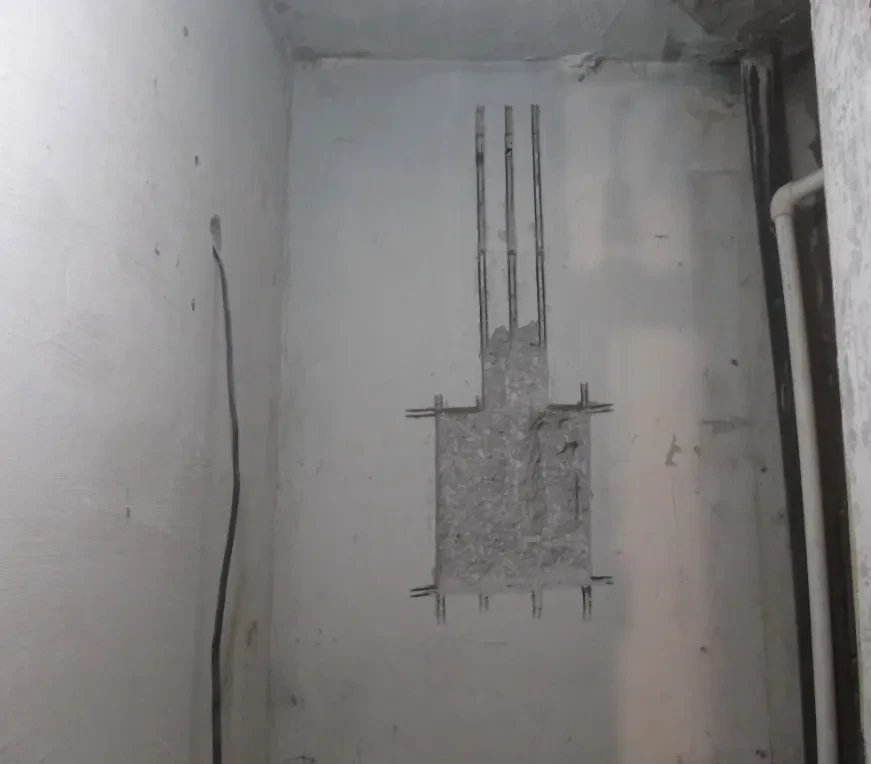 Ниша под щит внутренней установки в (газобетоне,штукатурке гипсовой)